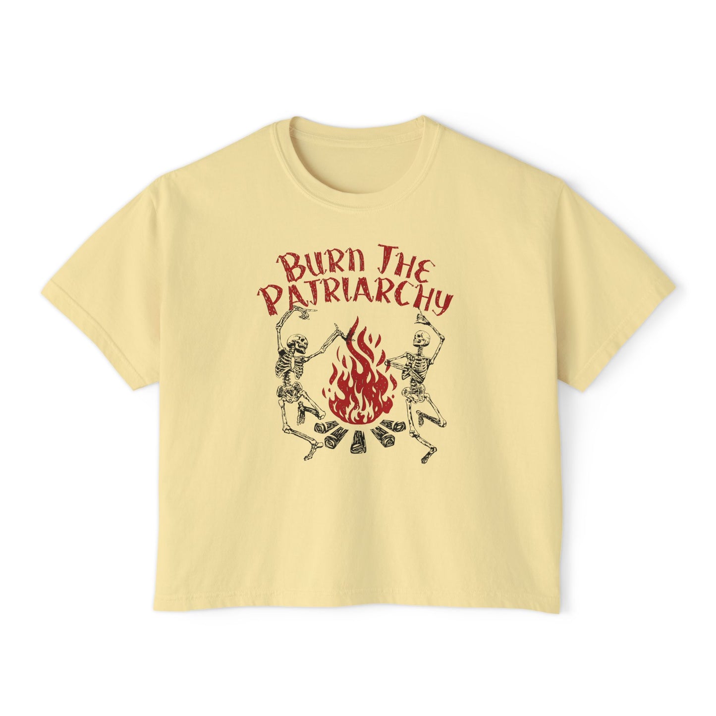 Burn The Patriarchy Boxy Tee