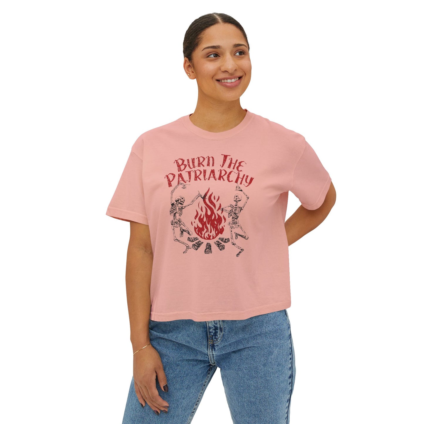 Burn The Patriarchy Boxy Tee