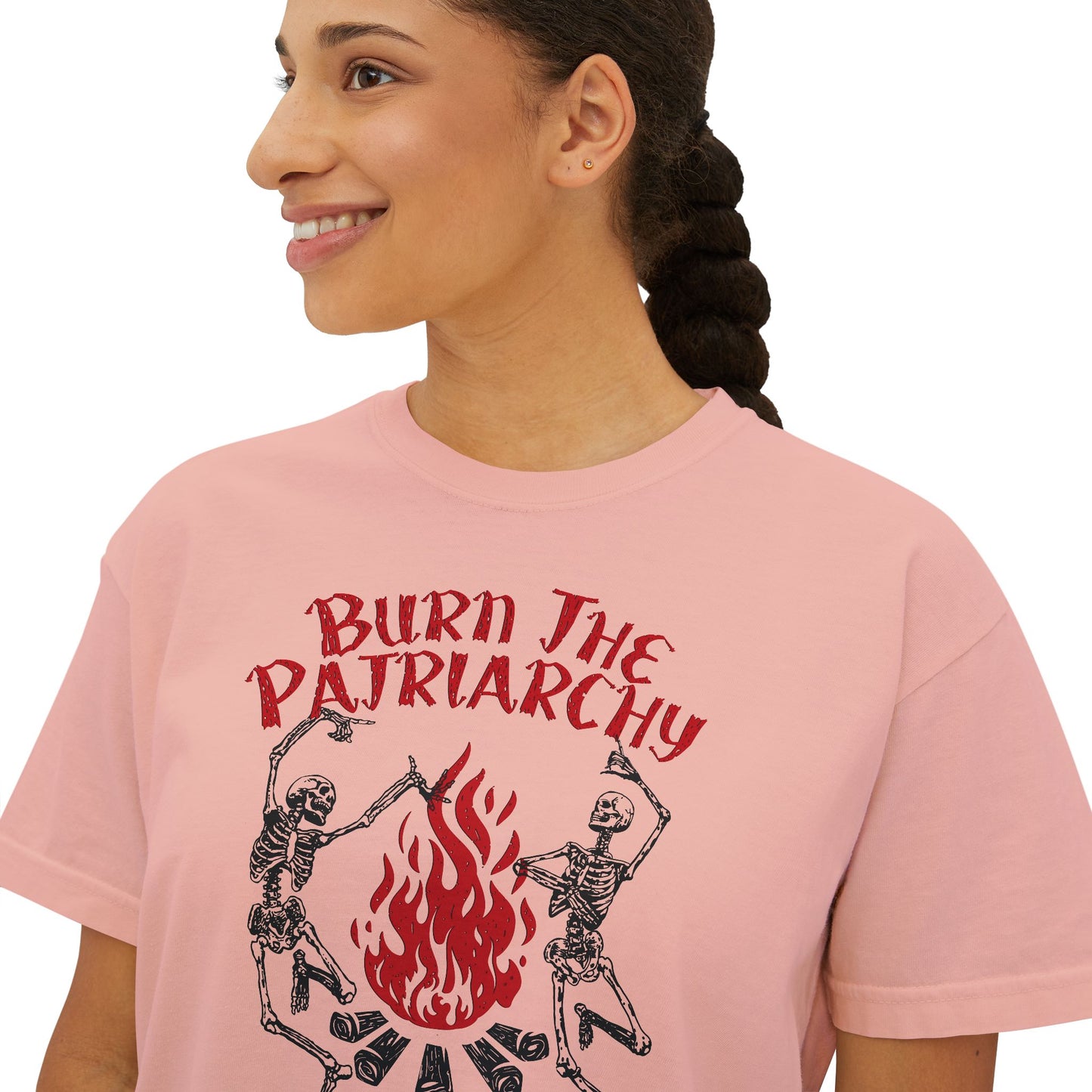 Burn The Patriarchy Boxy Tee