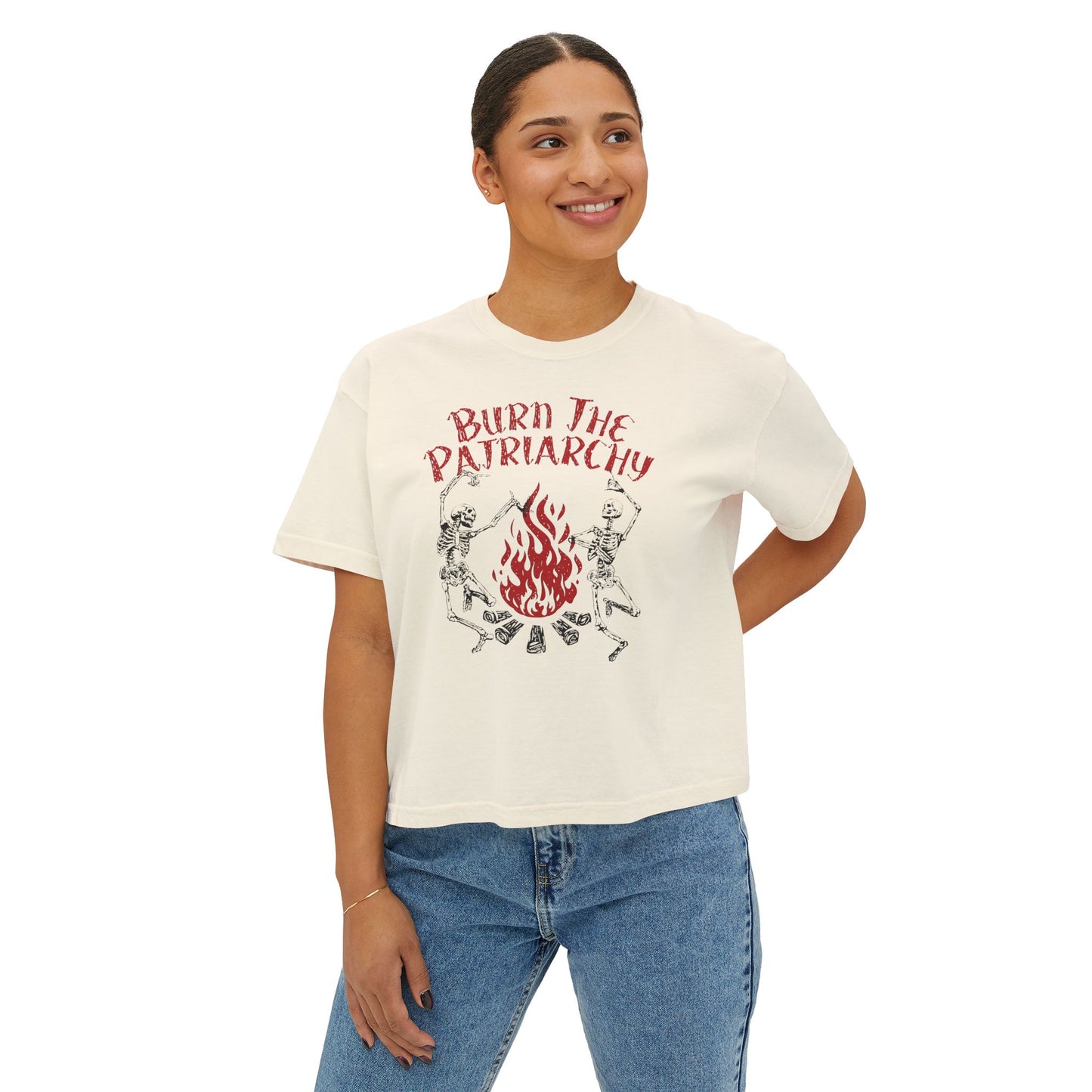 Burn The Patriarchy Boxy Tee