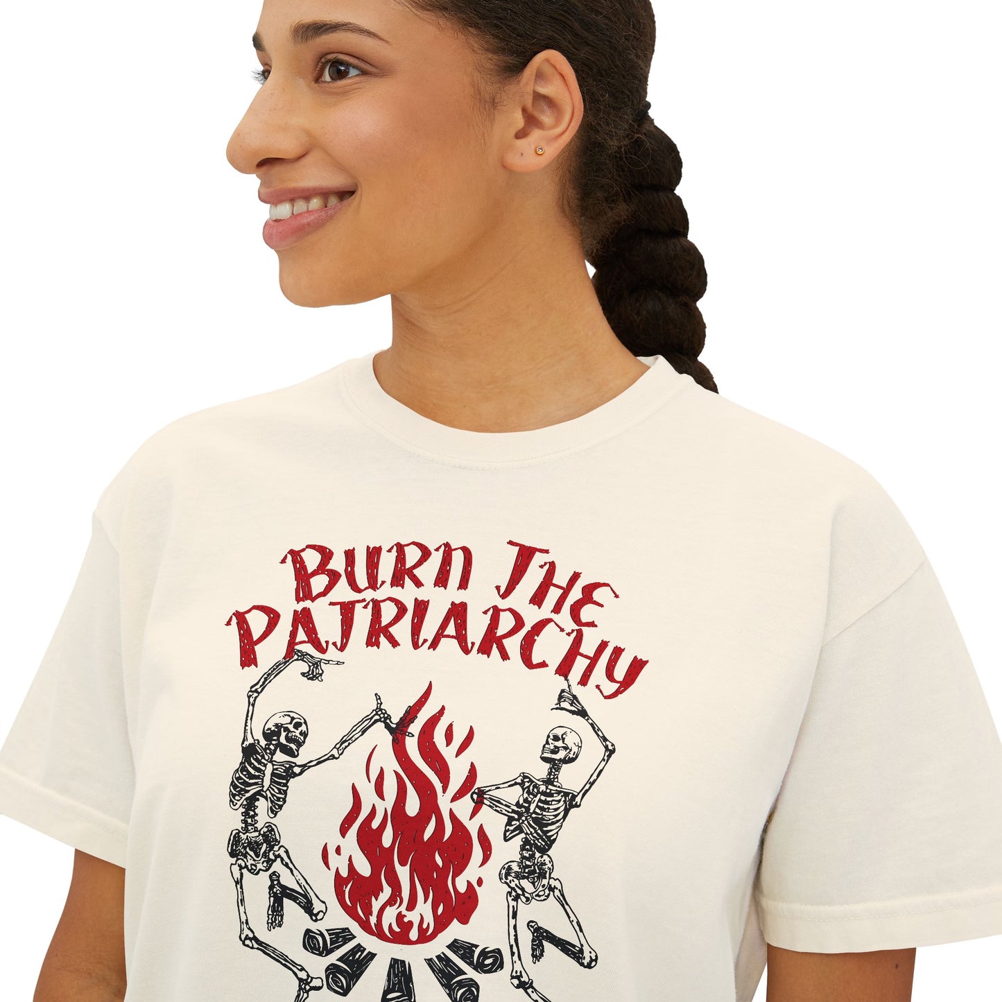 Burn The Patriarchy Boxy Tee