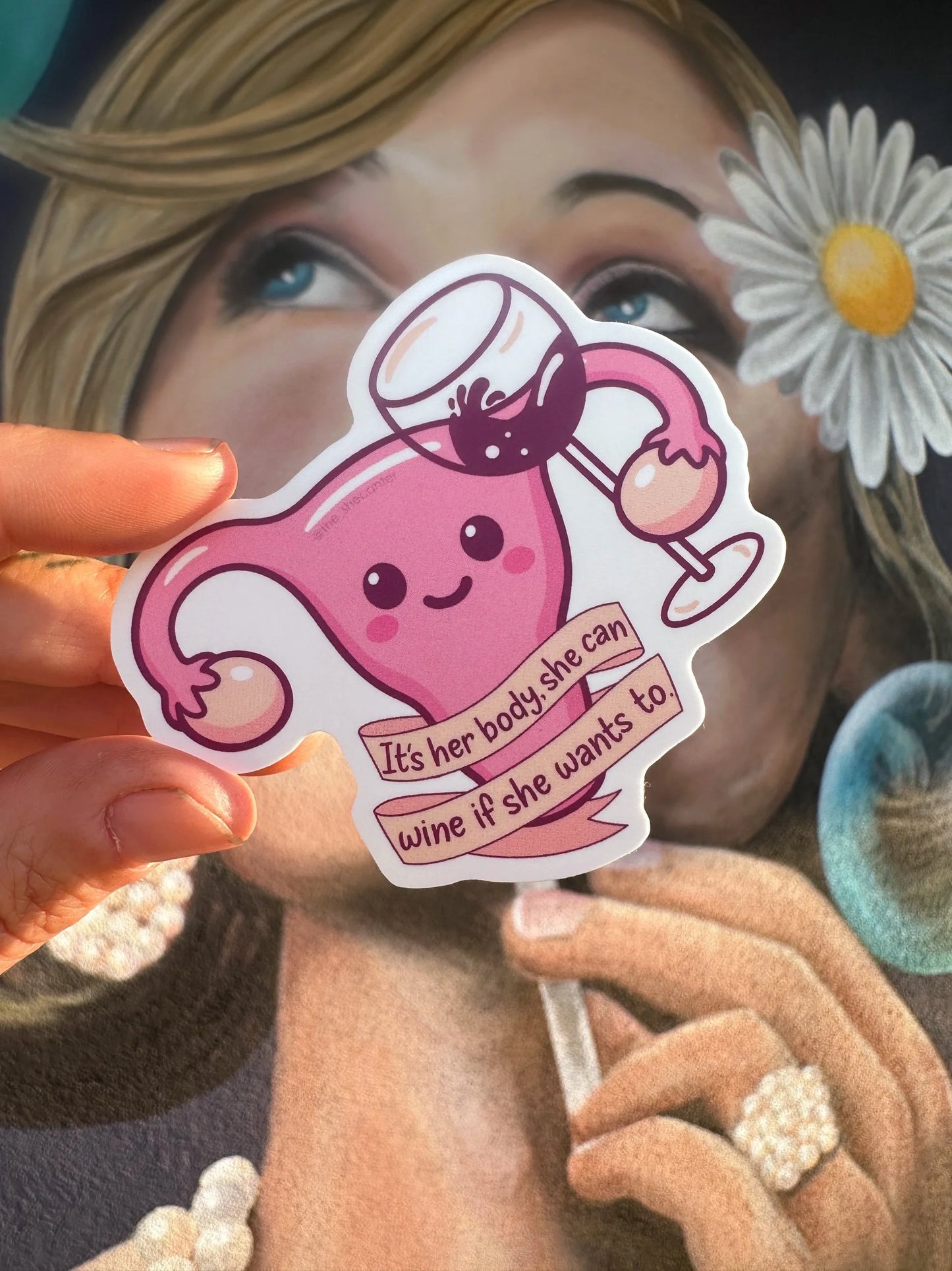 It’s her body she can wine if she wants to sticker