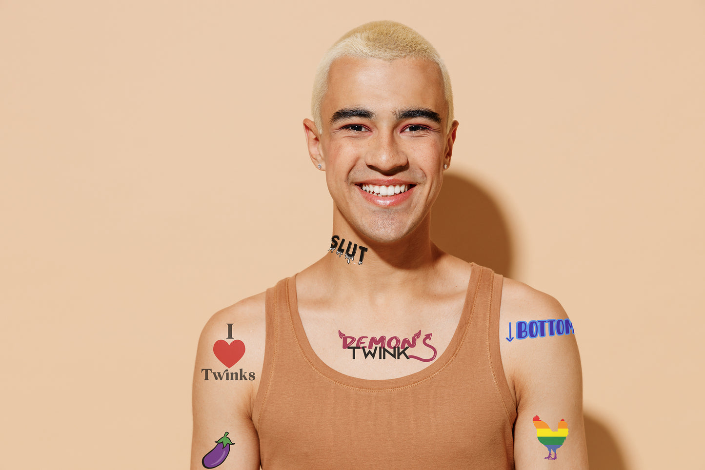 Pride Tattoos - Girls, Gays and Theys Combo Pack