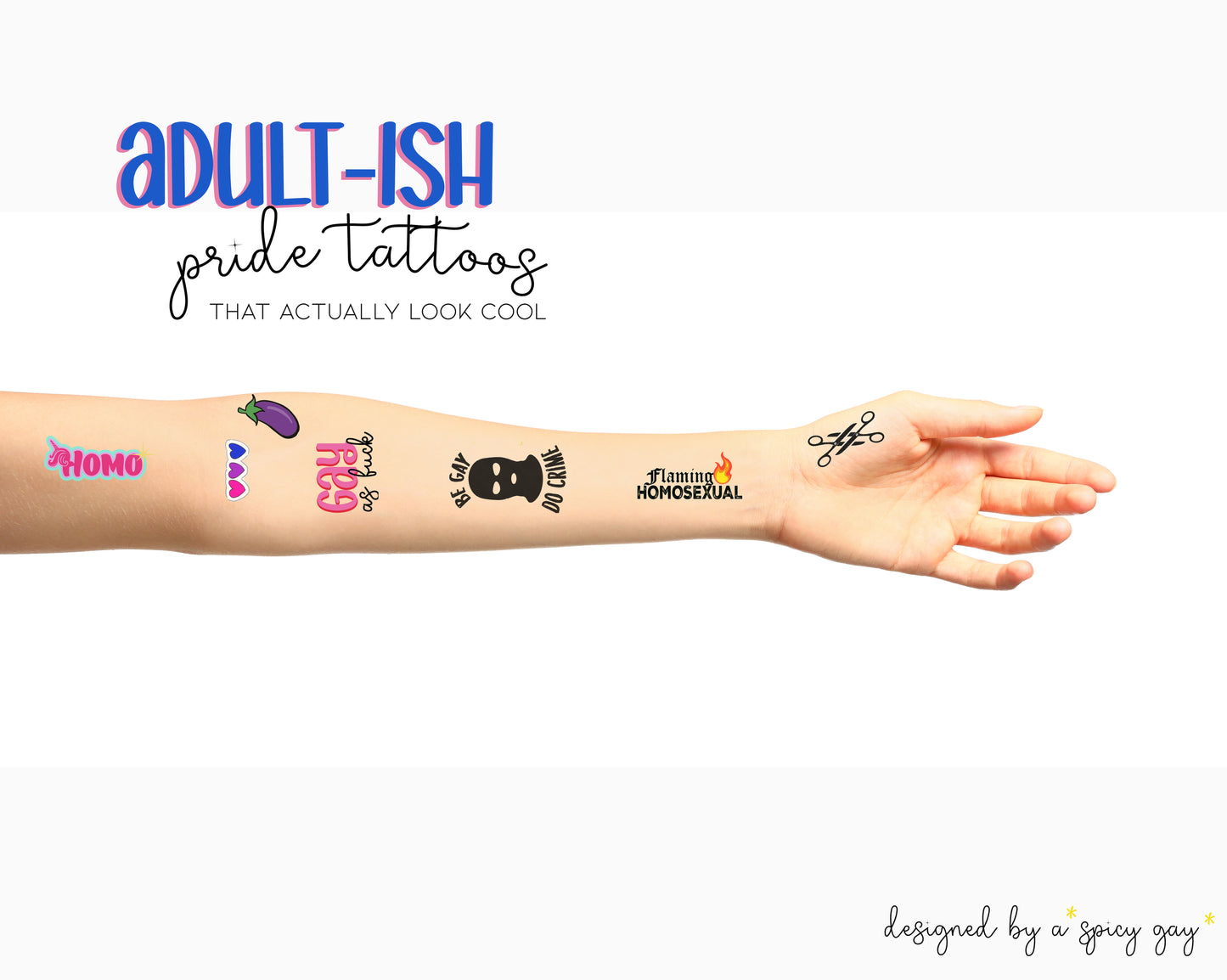 Pride Tattoos - Pride Pack