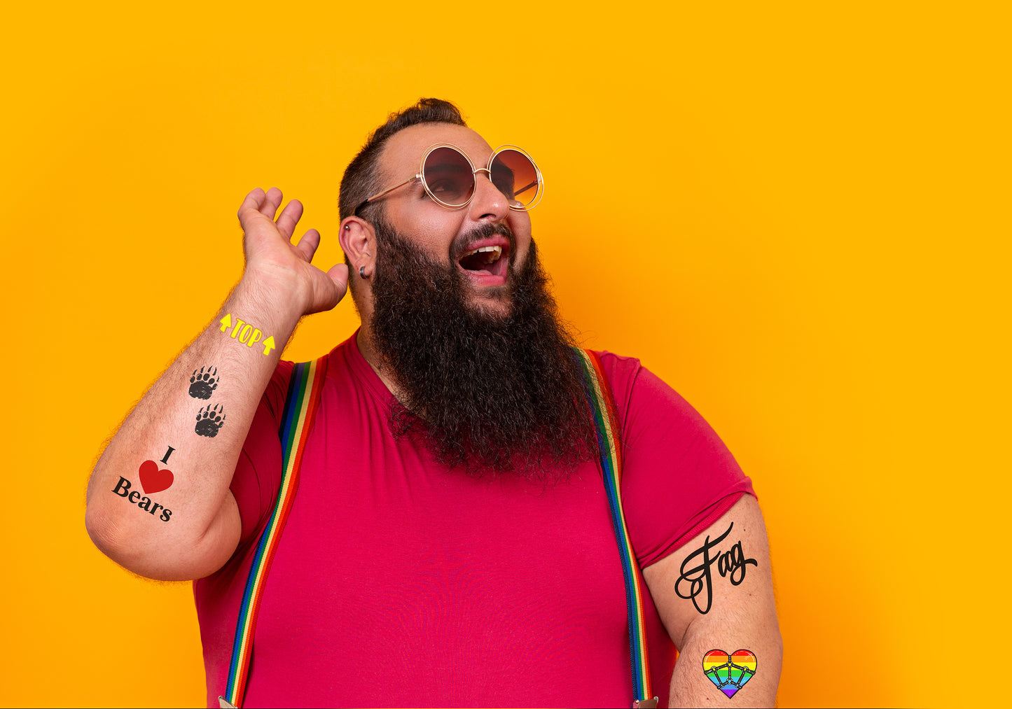 Pride Tattoos - Girls, Gays and Theys Combo Pack