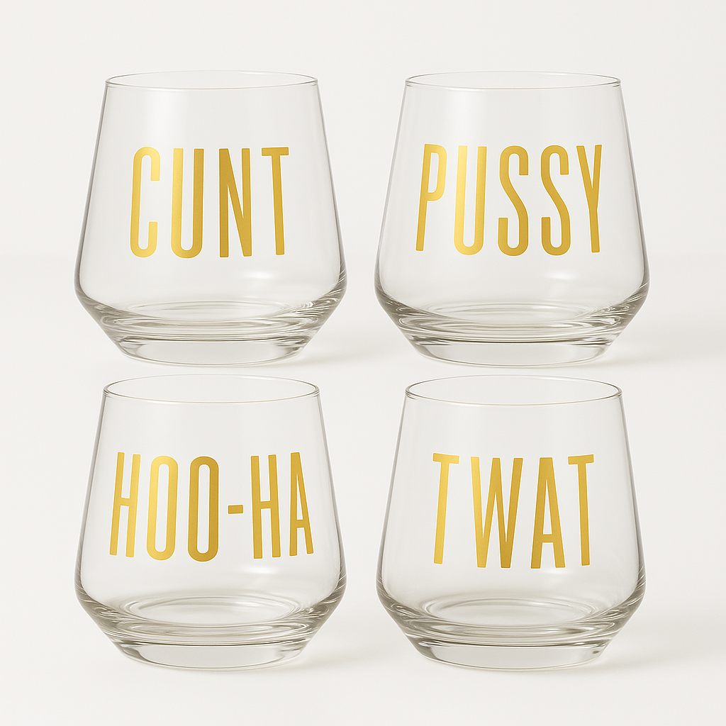 It’s her body…. Wine glass set