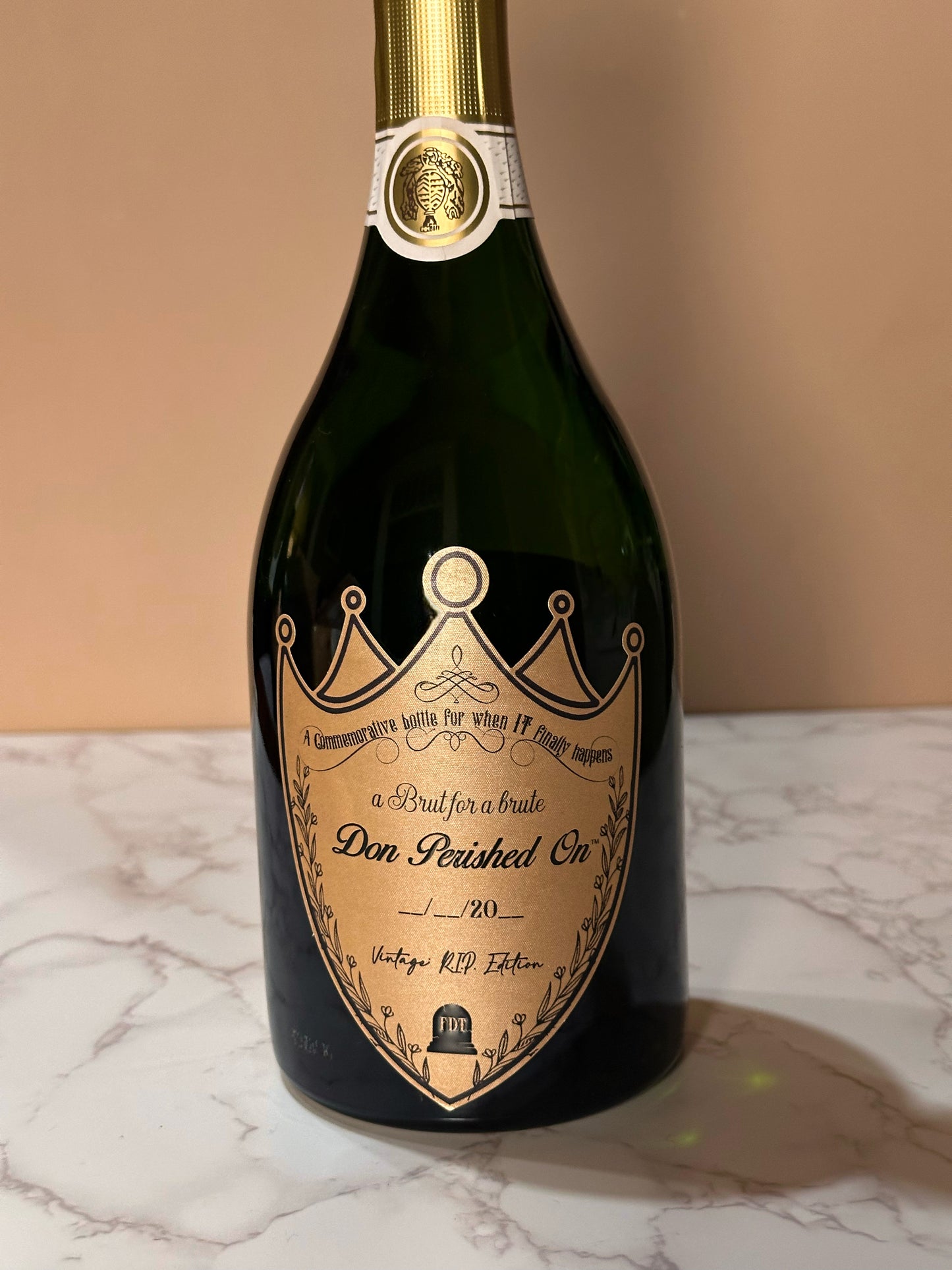 Don Perished On Novelty Label