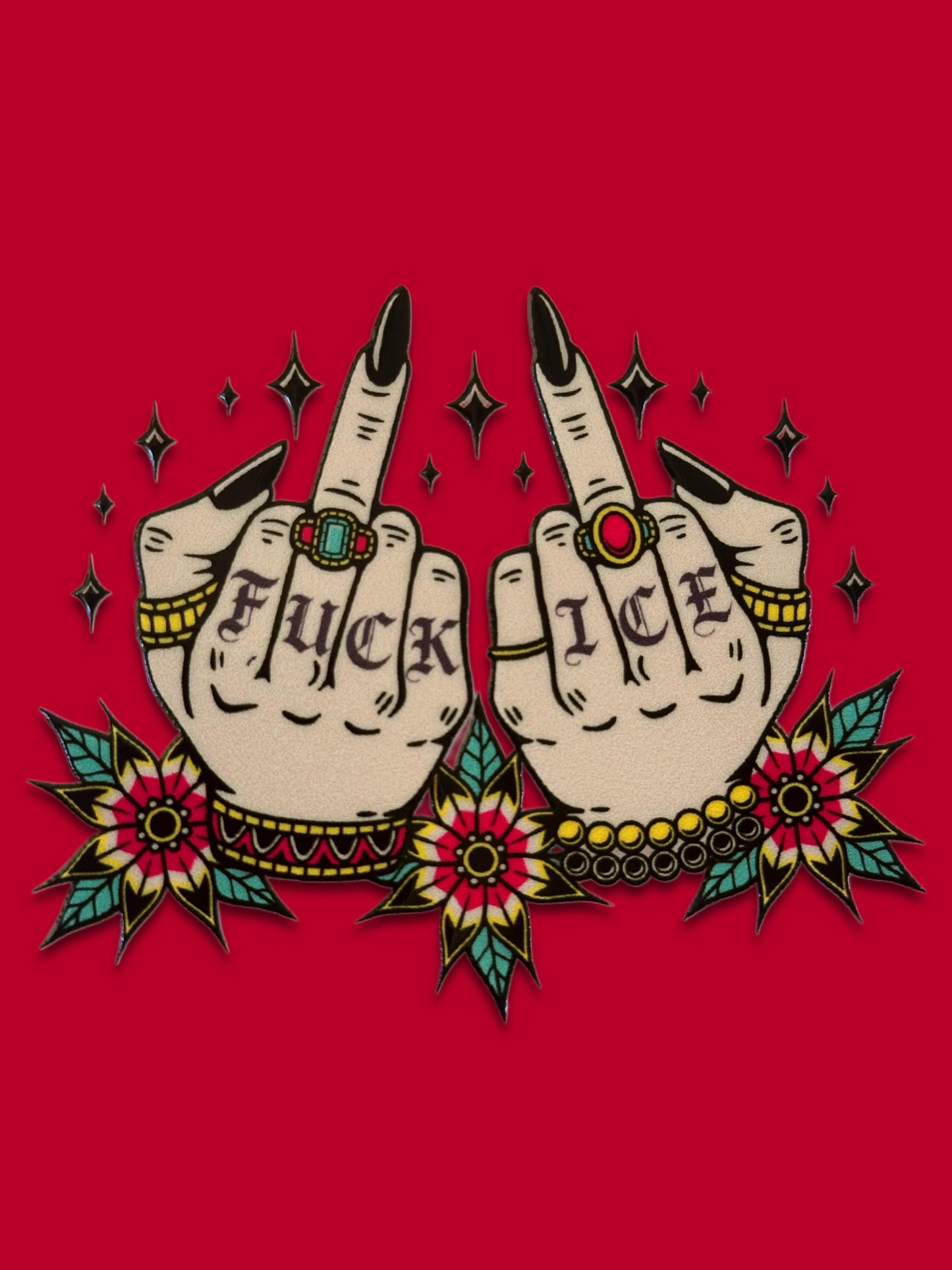 FUCK ICE Sticker/ decal