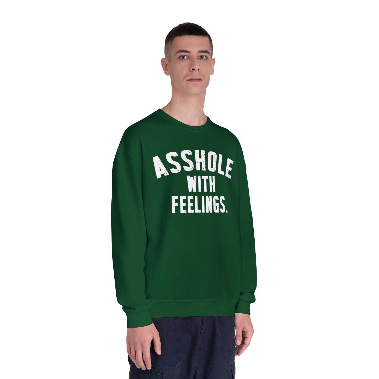 ASSHOLE WITH FEELINGS- Crewneck Sweatshirt