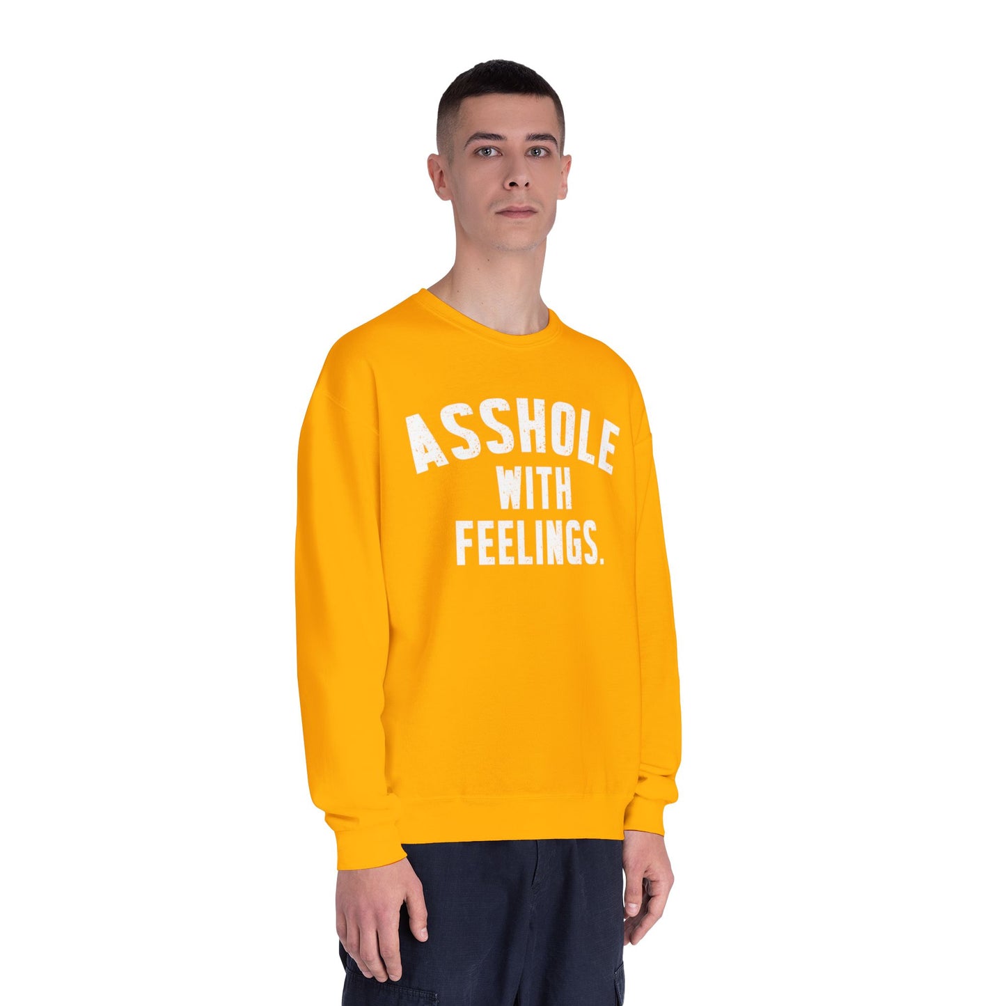 ASSHOLE WITH FEELINGS- Crewneck Sweatshirt