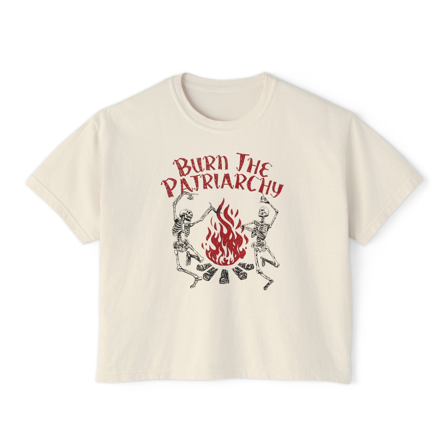 Burn The Patriarchy Boxy Tee