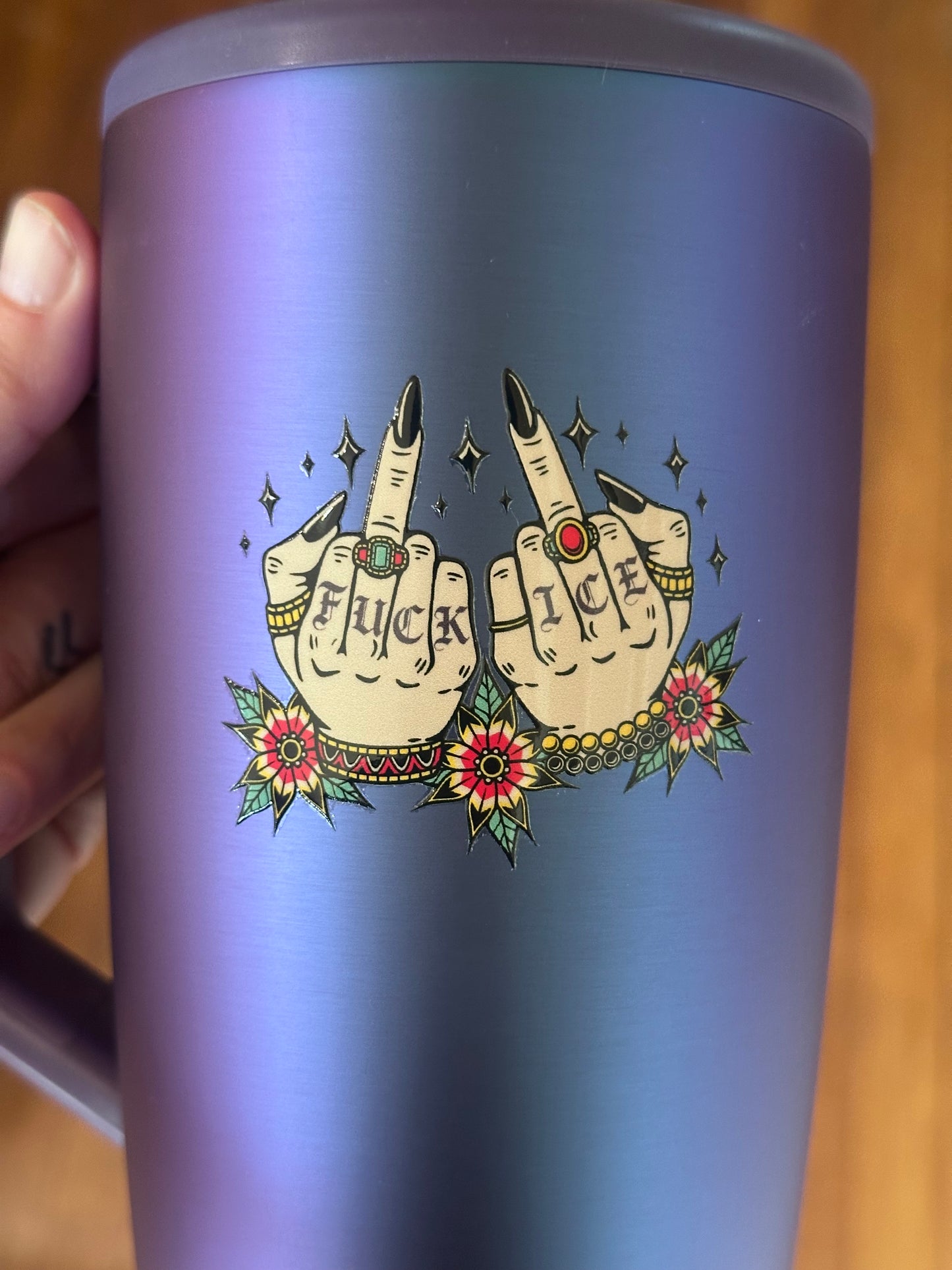 FUCK ICE Sticker/ decal