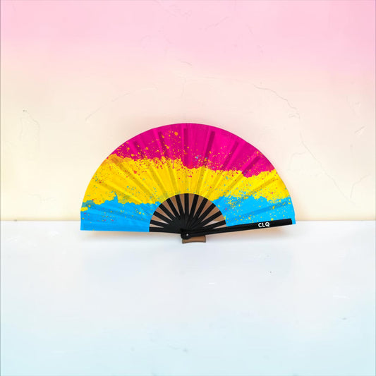 Pan sexual Flag Clack fan
