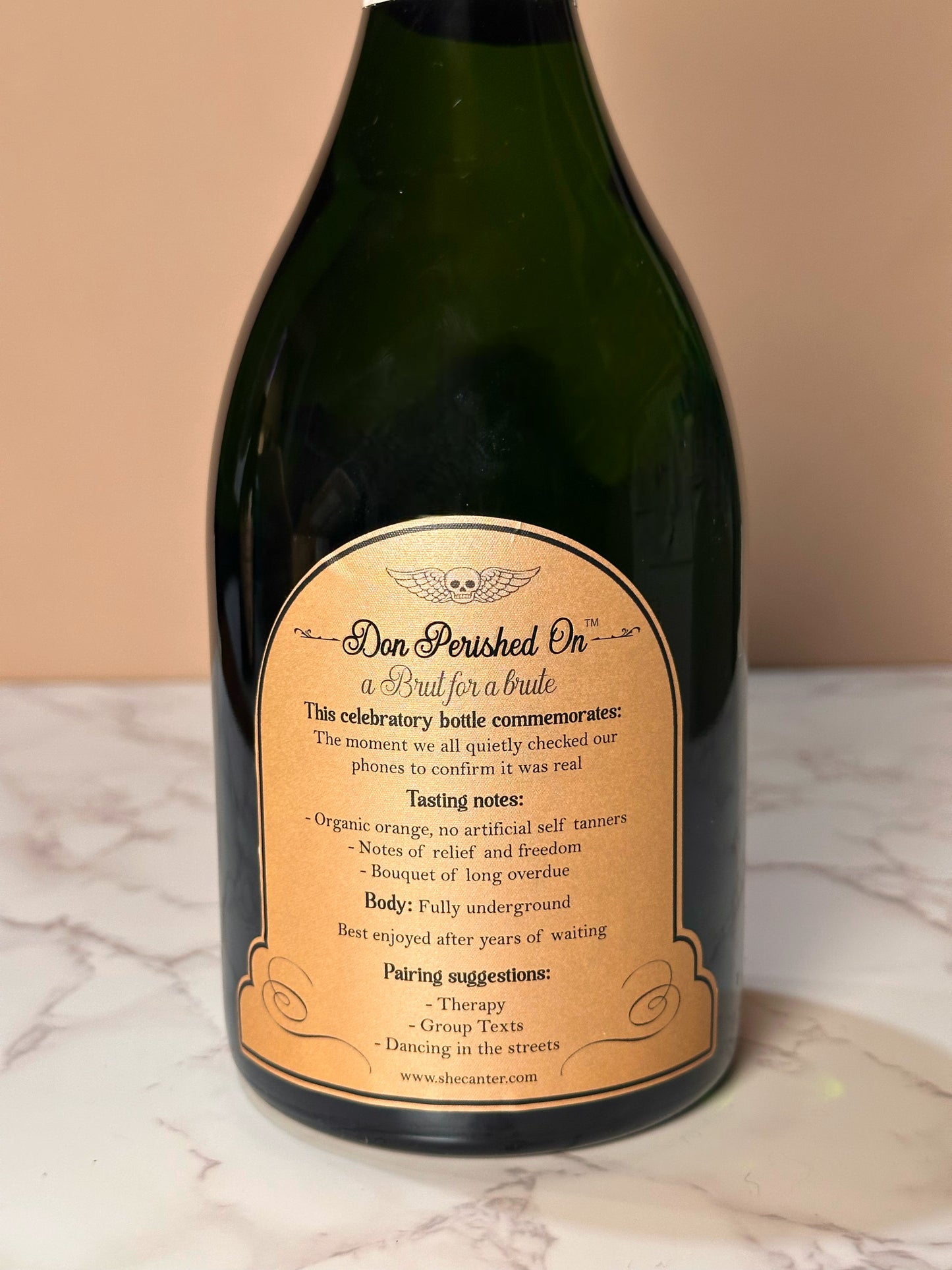 Don Perished On Novelty Label