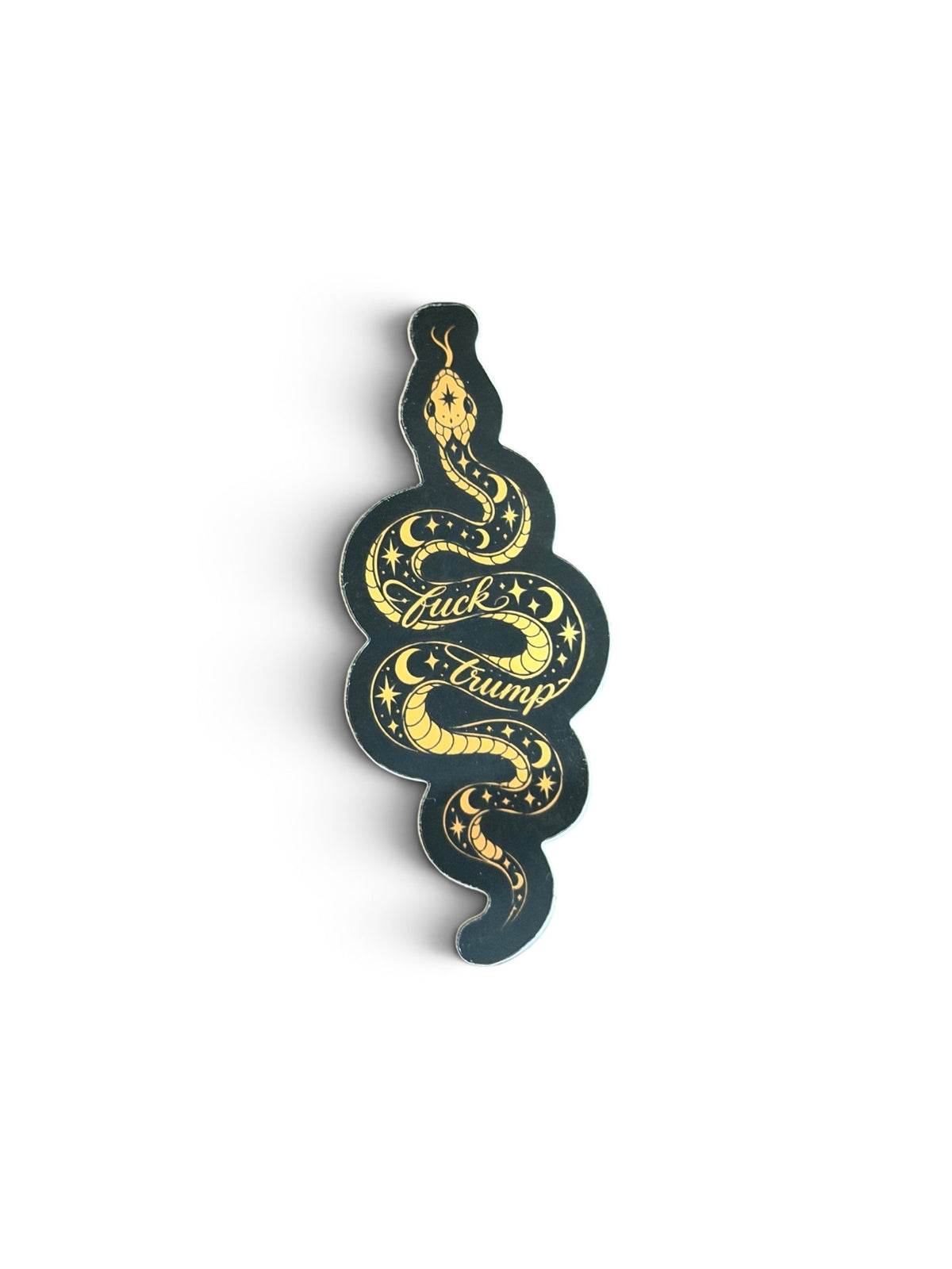 F*ck Trump Snake Sticker