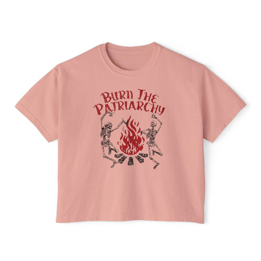 Burn The Patriarchy Boxy Tee