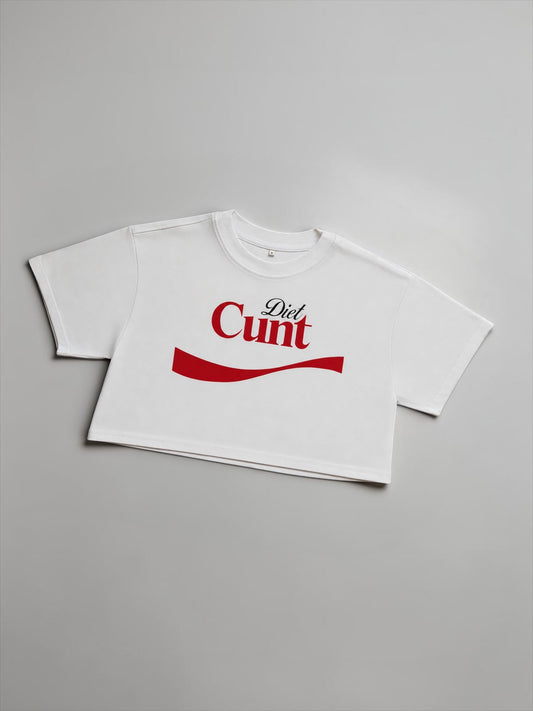 Diet Cunt Crop Top