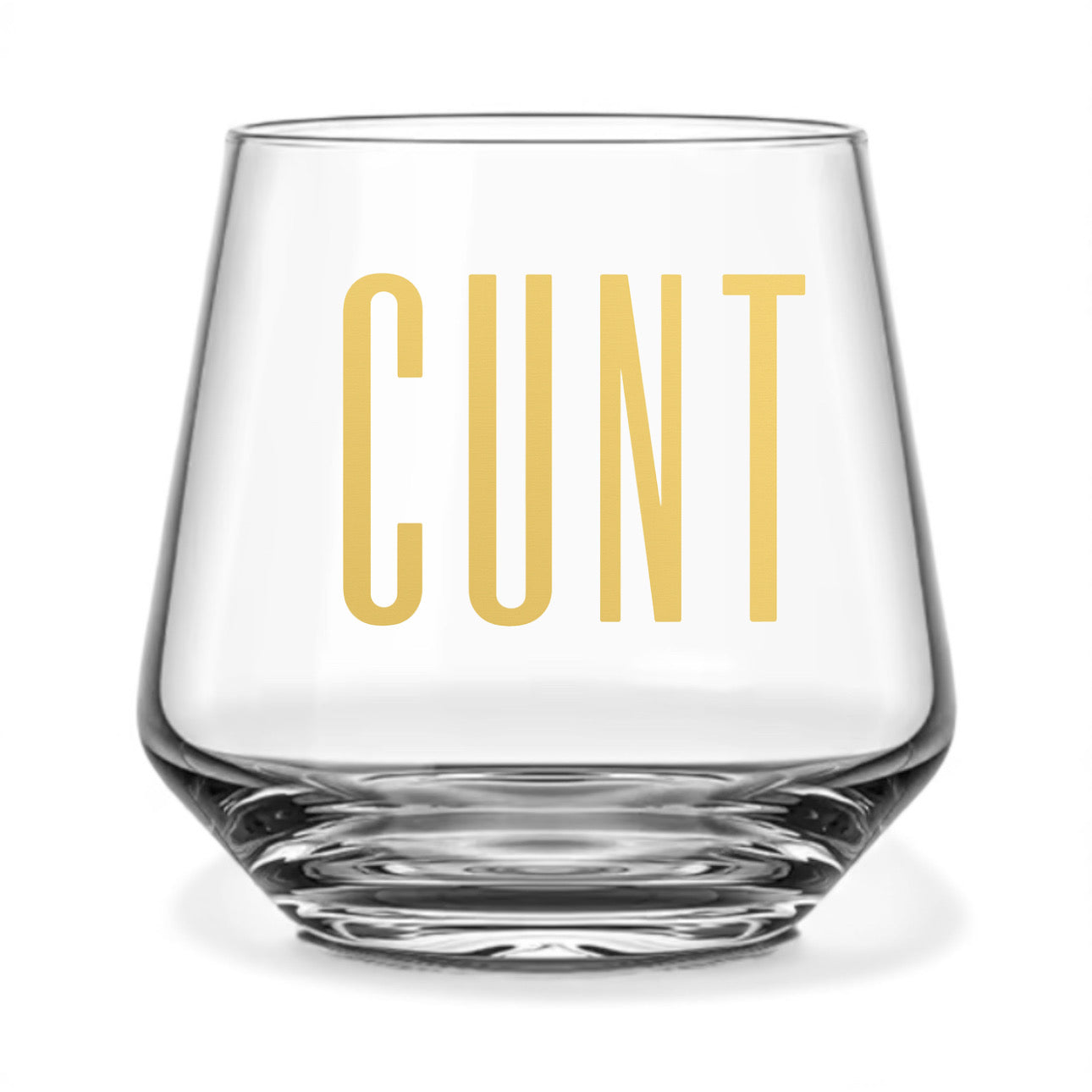 Cunt Wine/ Cocktail Glass
