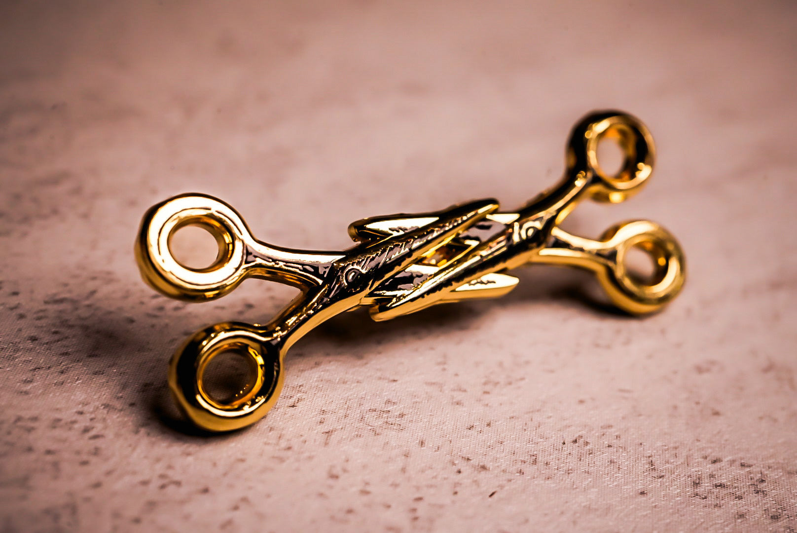 Scissoring Enamel Pin