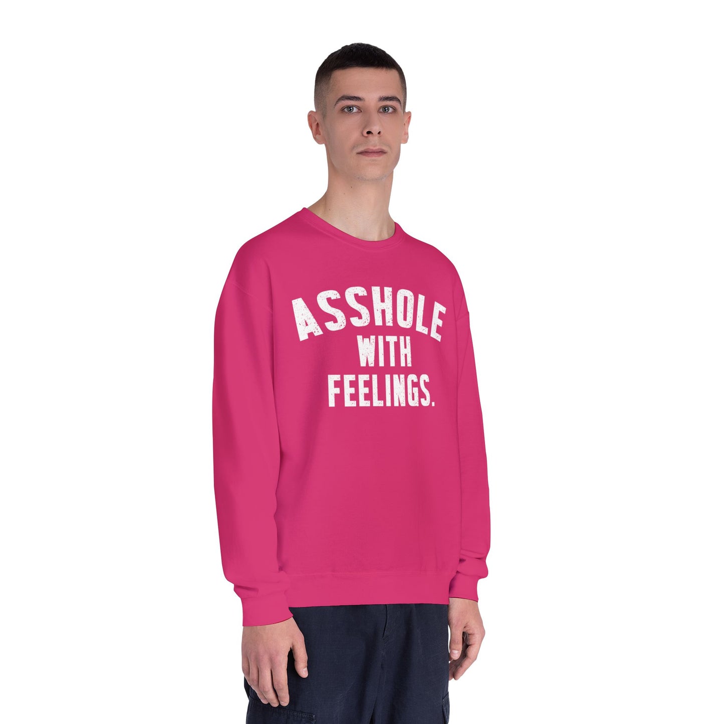 ASSHOLE WITH FEELINGS- Crewneck Sweatshirt