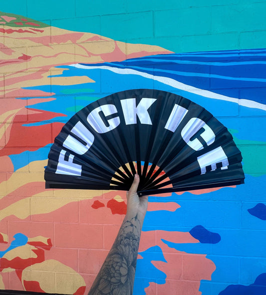Fuck Ice Clack Fan