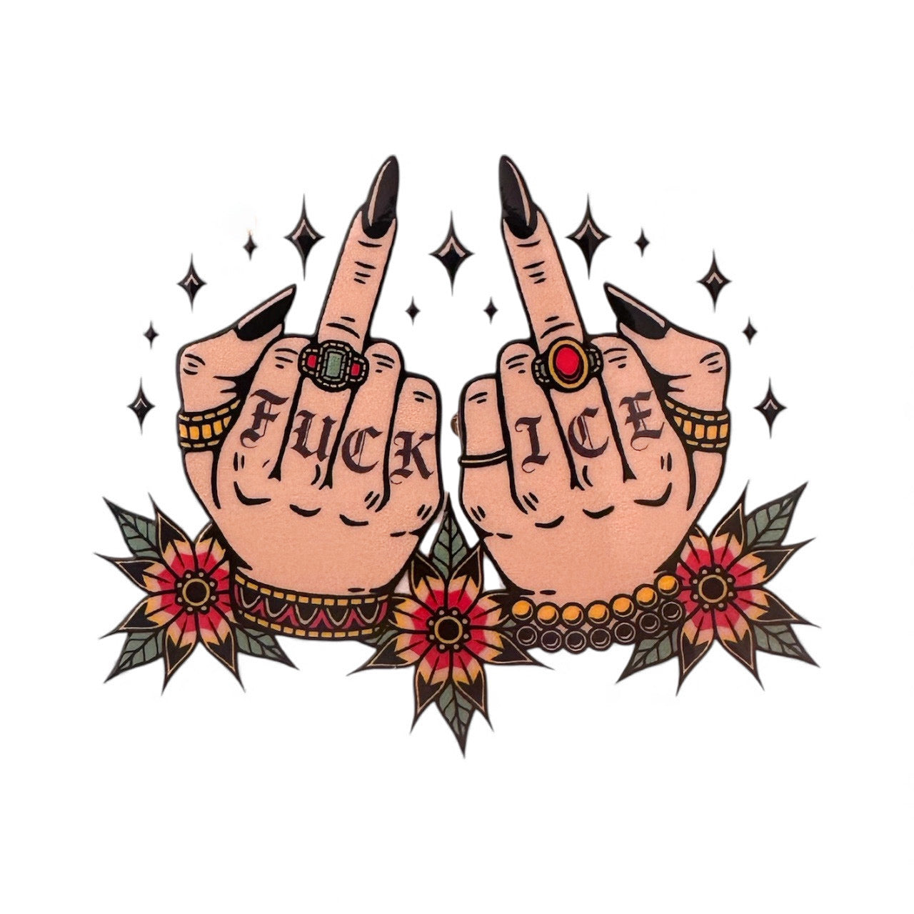 FUCK ICE Sticker/ decal