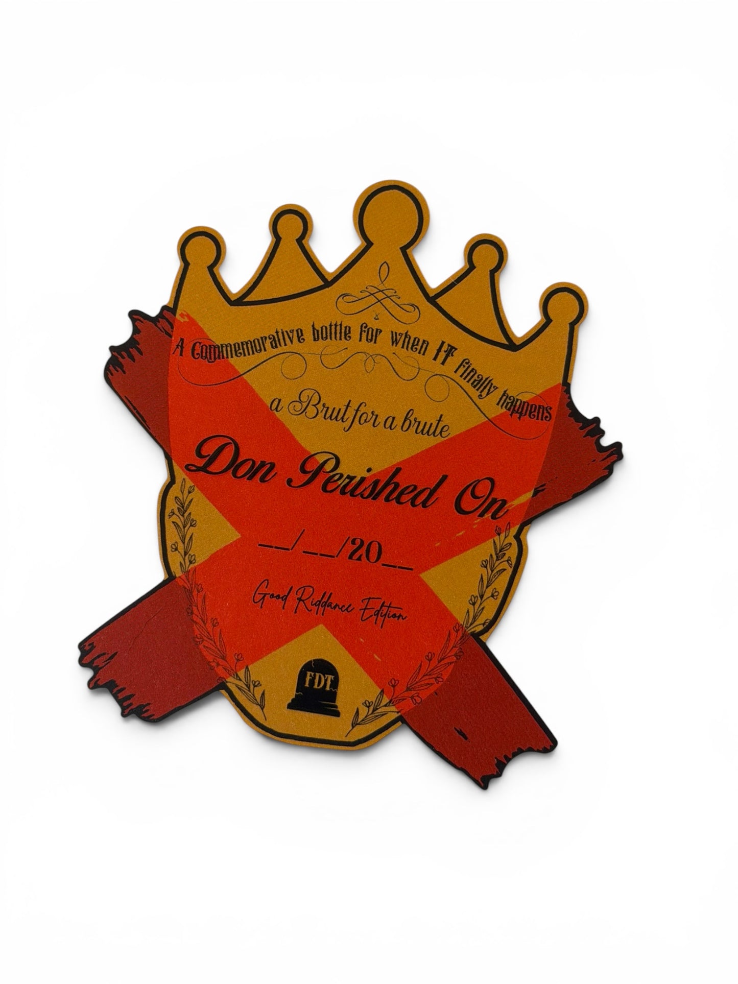 Don Perished On Novelty Label