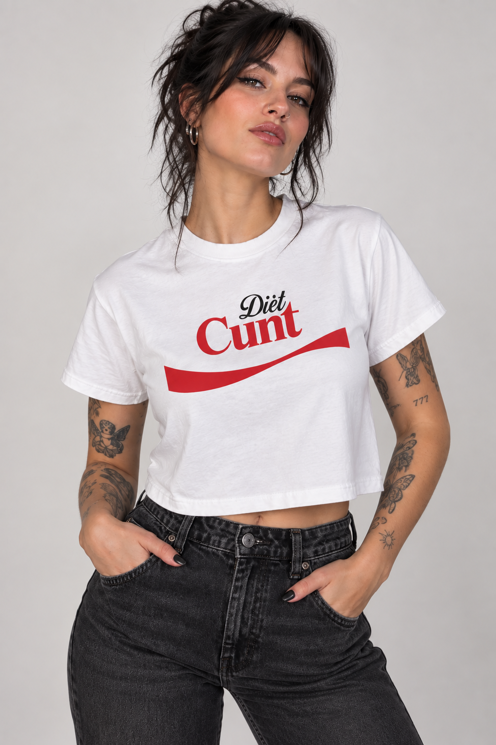 Diet Cunt Crop Top