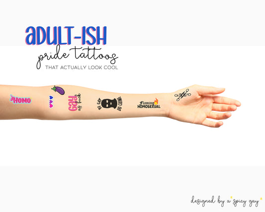 Pride Tattoos - Pride Pack