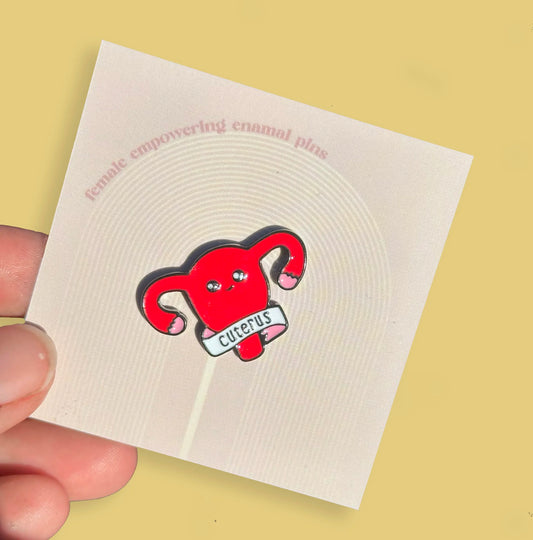Cuterus Enamel Pin