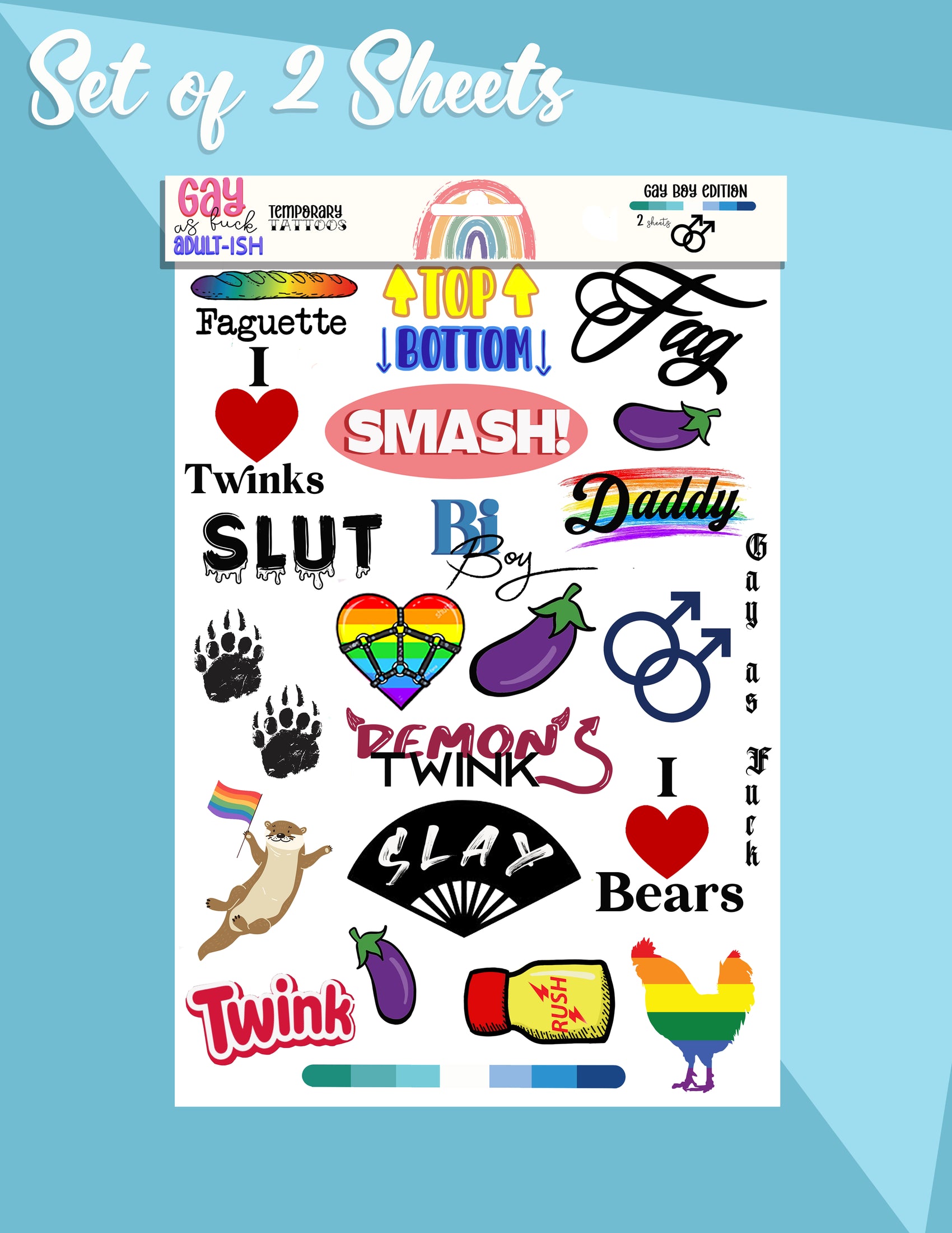 Pride Tattoos - Gay Boys