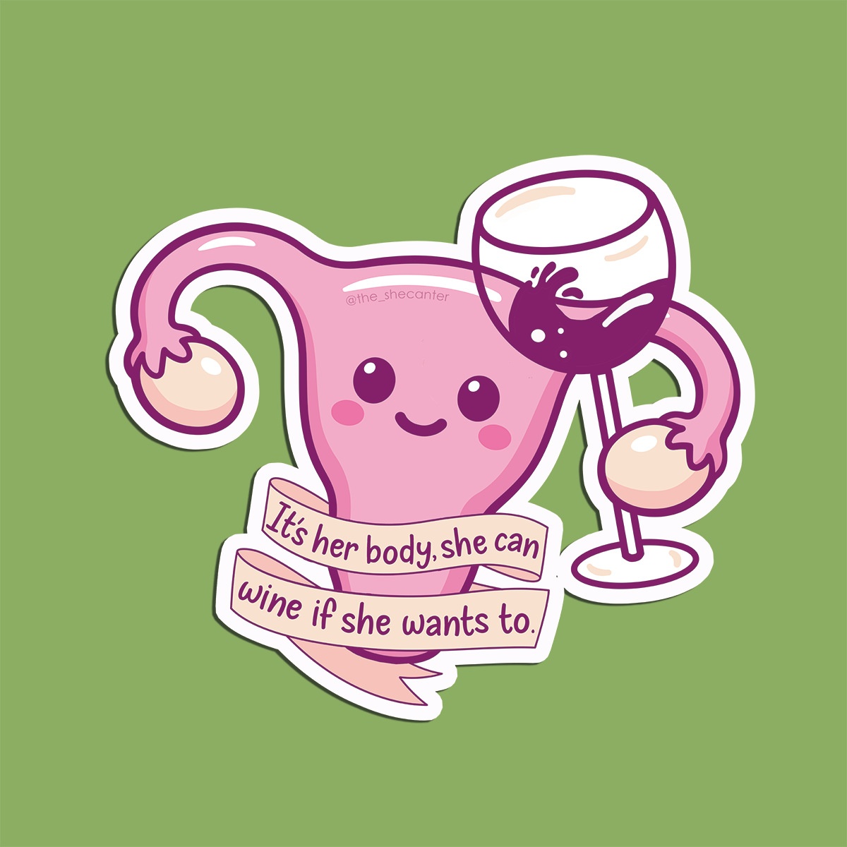 It’s her body she can wine if she wants to sticker